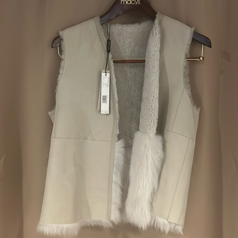 Elie Tahari fur vest